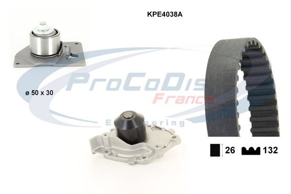 PROCODIS FRANCE Veepump + hammasrihmakomplekt KPE4038A